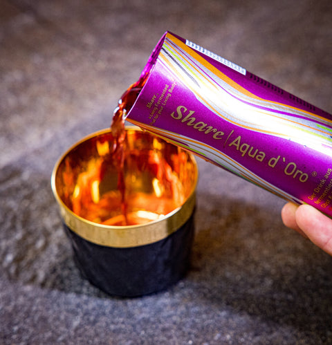 12 kos - Share Aqua d'Oro® - "Zlata voda" Pijača iz fermentiranega sadja in zelenjave