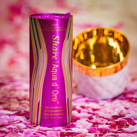 12 kos - Share Aqua d'Oro® - "Zlata voda" Pijača iz fermentiranega sadja in zelenjave