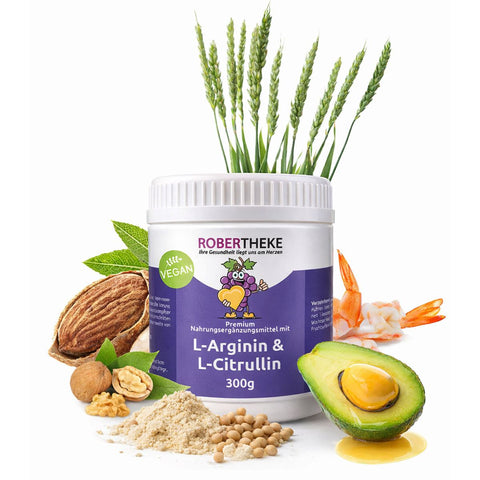 L-Arginin & L-Citrulin Vegansko | 300g v prahu